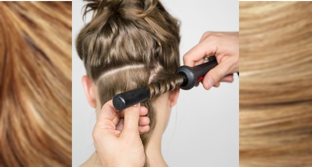 A hajtincset egyszerűen, csiga vonalban feltekerjük a hajsütőre, majd óvatosan elengedjük a formázott hajgyűrűt.