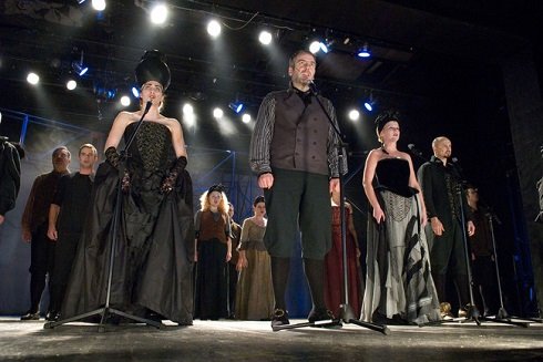 Újvidéki Színház Opera ultima című előadása