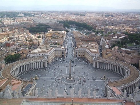 Róma - Vatikán - Szent Péter tér