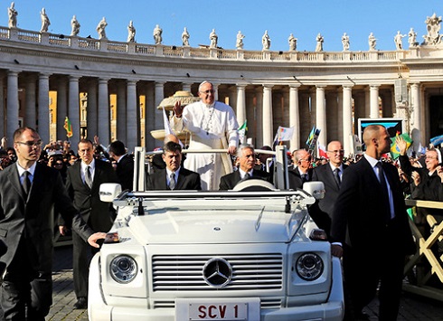 Riói világtalálkozó – Ferenc pápa elhagyta a Vatikánt