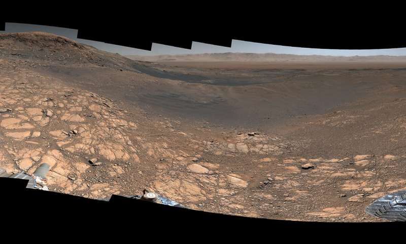 Az eddigi legnagyobb felbontású panorámafelvételt készítette a Marsról a Curiosity
