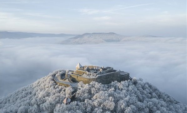 Tél a Visegrádi-hegységben